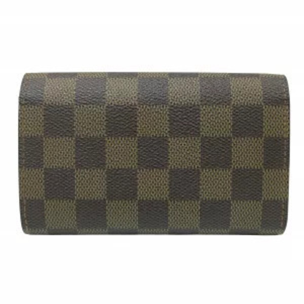Louis Vuitton wallet fold Bi Damier Brown